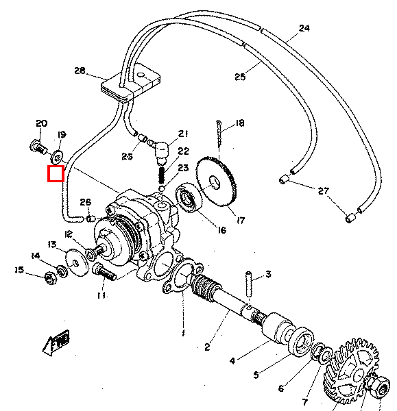 Verbindung Förderrohr