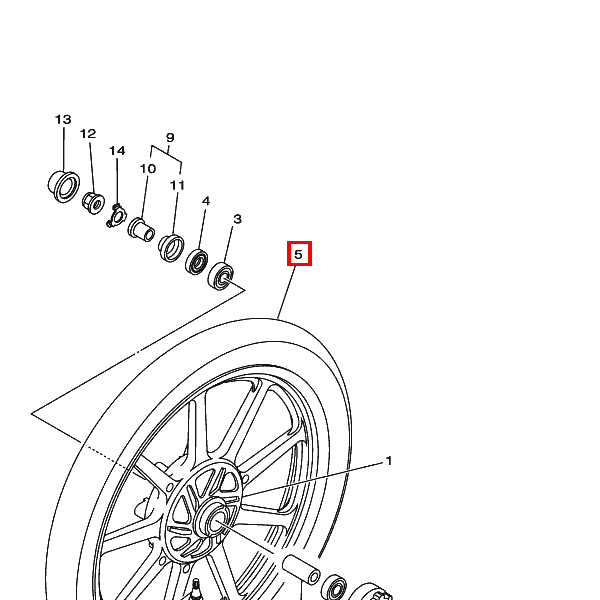 Reifen (3.00-18 C-6039 47P TL)