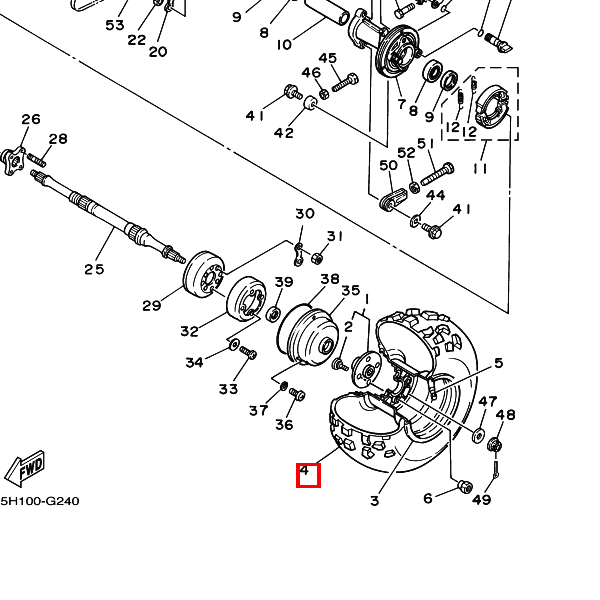 Reifen AT22X10-8 DI-K735A T/L N