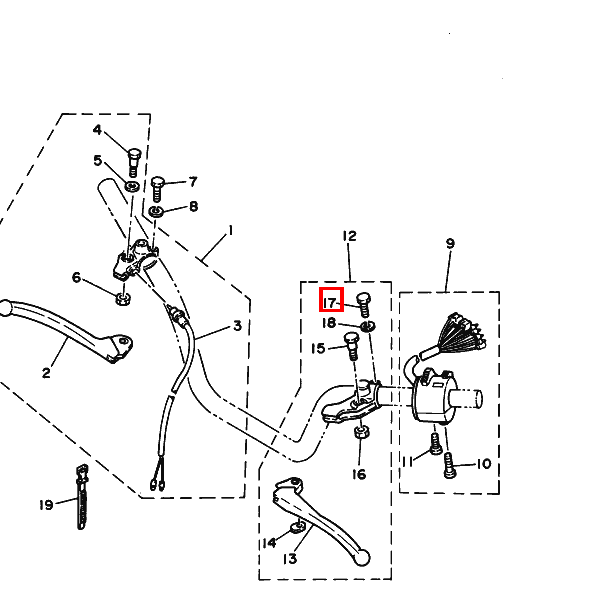 Schraube (661) (97301-06022-00)