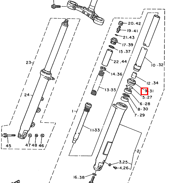 Staubdichtung (15R-23144-00)