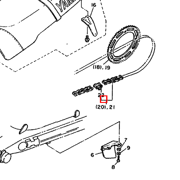 Kette (D.I.D 520V/S-102L)
