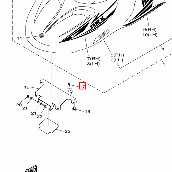 Schraube, Maschinengewinde PHTRH-10