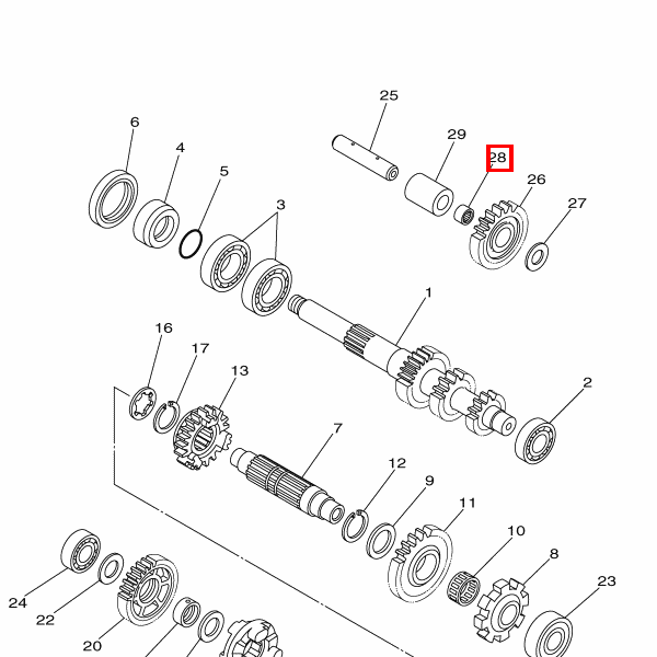 Lager im Satz 99999-03870