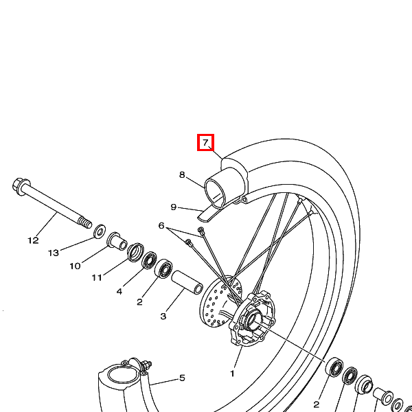 Reifen 80/100-21 MT320H Pirelli