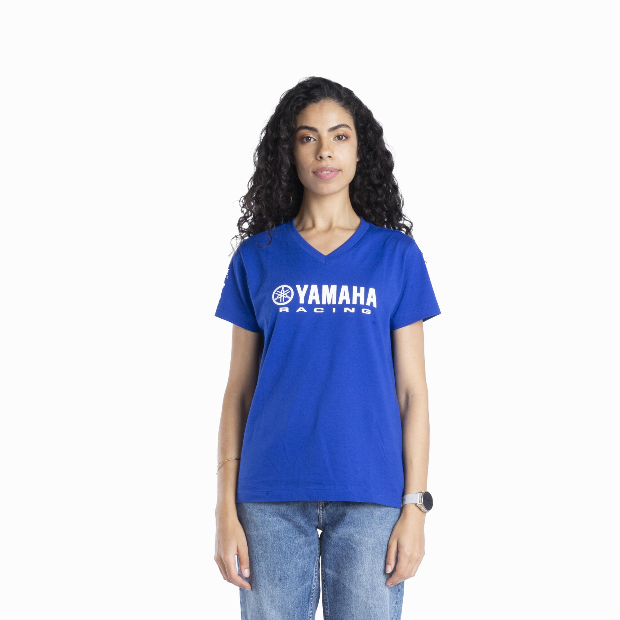 Damen klassisches T-Shirt Paddock Blue