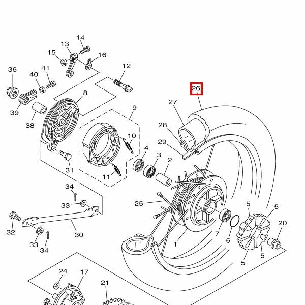 Reifen (3.00-18 C7204R 47P TT)