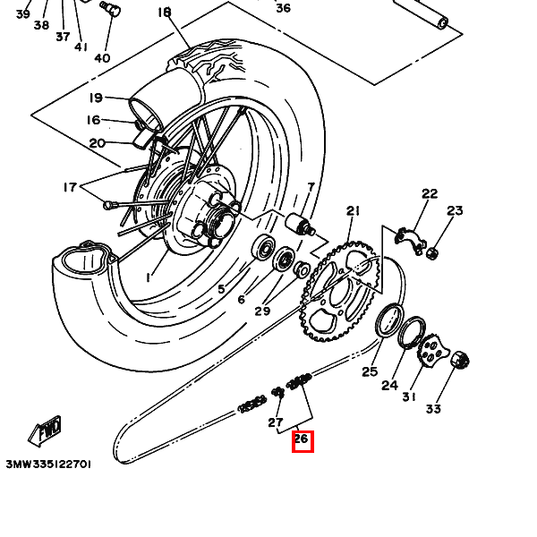 Kette (DID428DS-120L)
