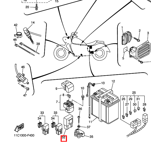 Relais Komplett (5KS-30)