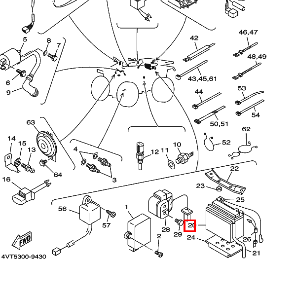 Batterie komplett (GS CB14A-A2)