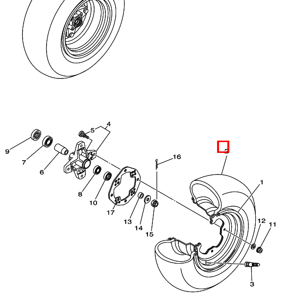 Reifen (AT21X7-10 DI-K KT158B T/L) DURO