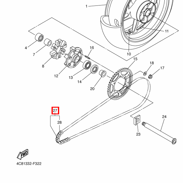 Kette (DID50VA8-118LL)
