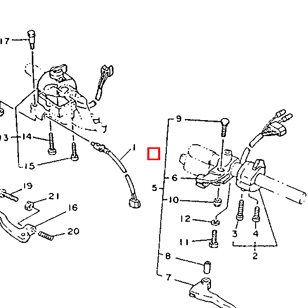 Halter Hebel 1 (31A-82911-00)