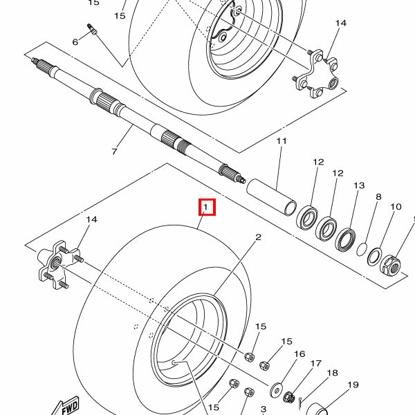 Reifen (AT22 x 10-9 M920)