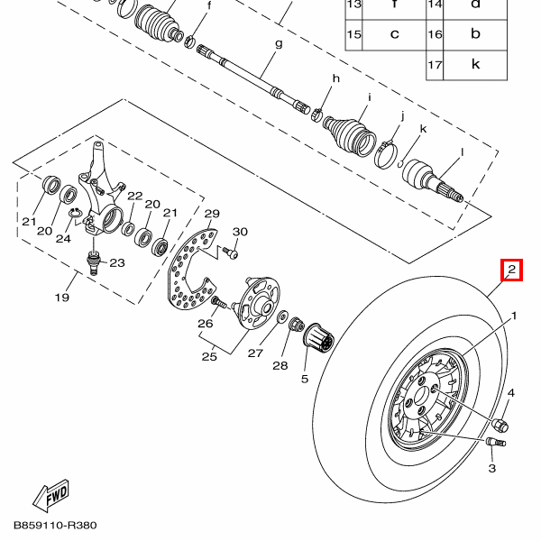 Reifen 26x8.00-12 MU09 2PR TL