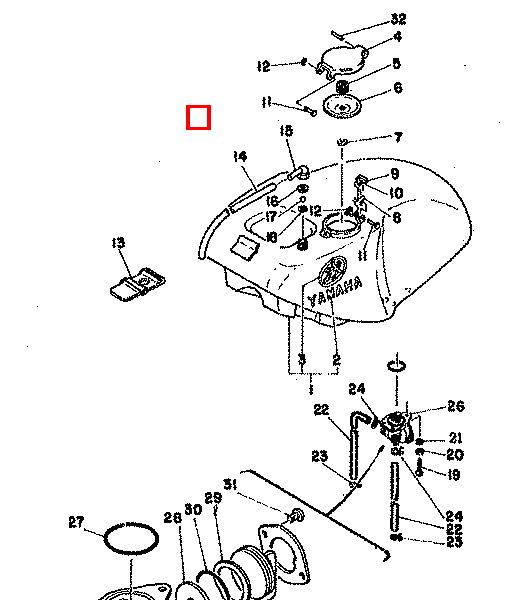 Schlauch (5-500) (308-15373-00)